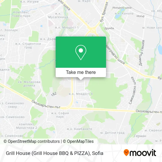 Карта Grill House (Grill House BBQ & PIZZA)