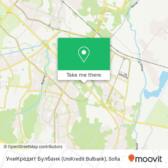 УниКредит Булбанк (UniKredit Bulbank) map