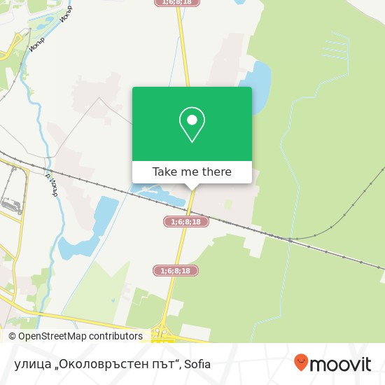 улица „Околовръстен път“ map