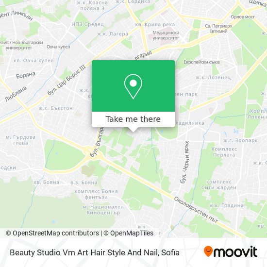 Beauty Studio Vm Art Hair Style And Nail map