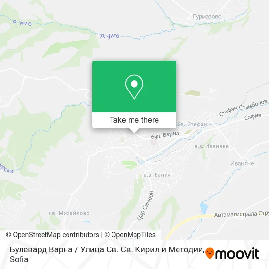 Карта Булевард Варна / Улица Св. Св. Кирил и Методий
