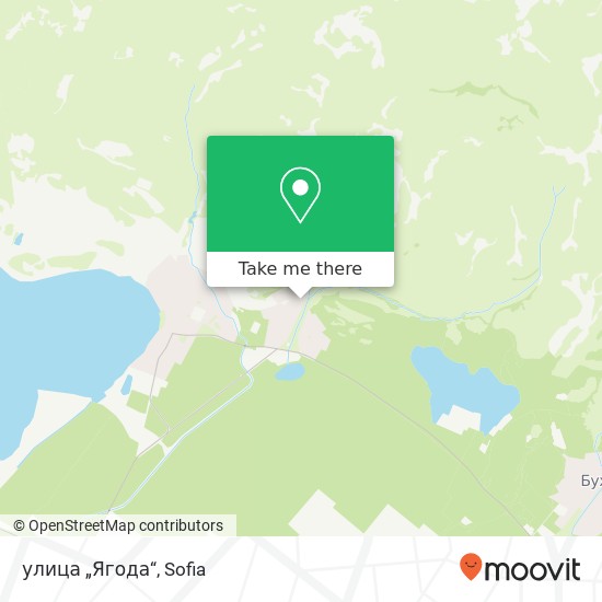Карта улица „Ягода“
