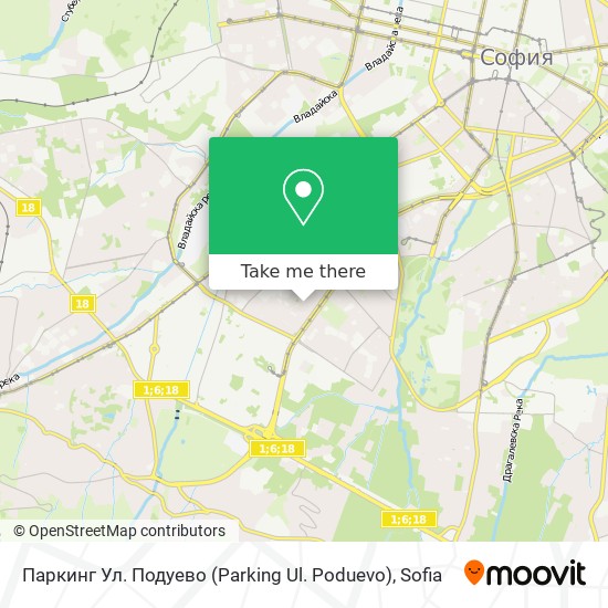 Паркинг Ул. Подуево (Parking Ul. Poduevo) map