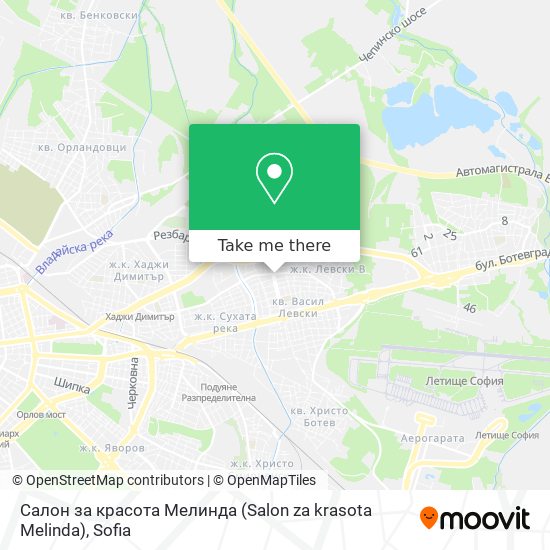 Салон за красота Мелинда (Salon za krasota Melinda) map