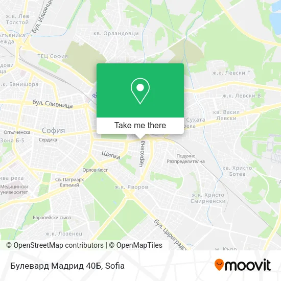 Карта Булевард Мадрид 40Б