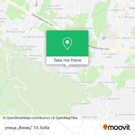 улица „Венец“ 10 map