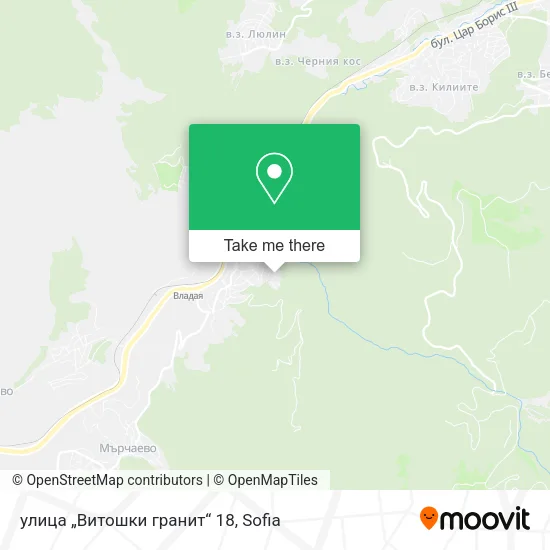 улица „Витошки гранит“ 18 map