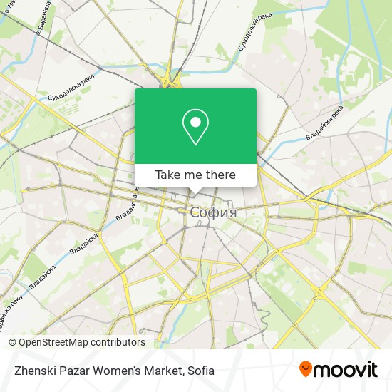 Zhenski Pazar Women's Market map