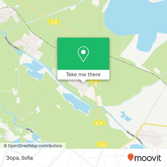 Зора map