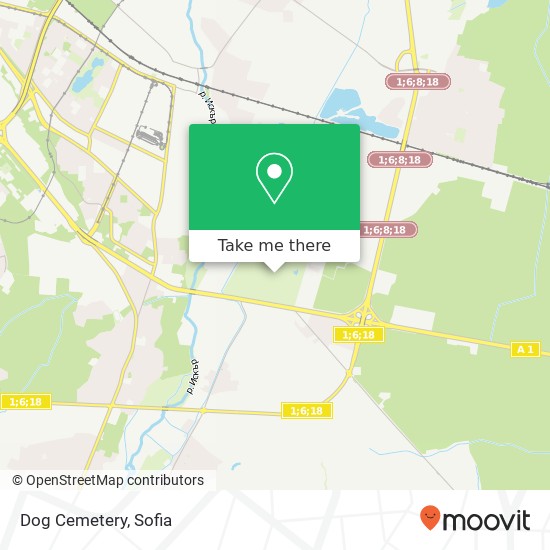 Dog Cemetery map