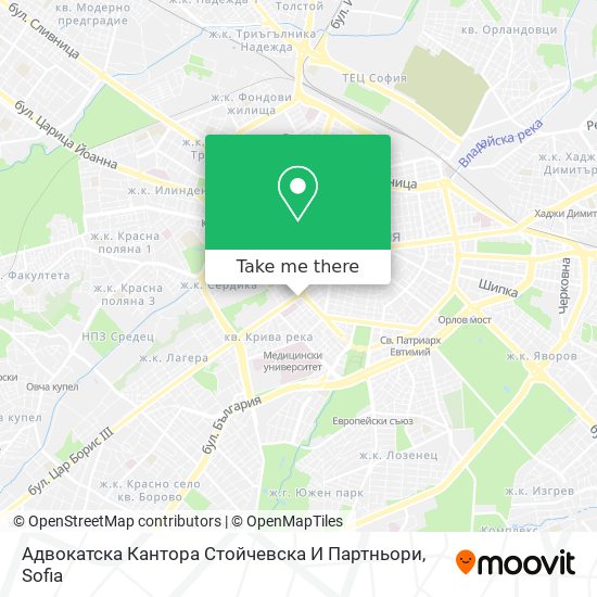 Карта Адвокатска Кантора Стойчевска И Партньори