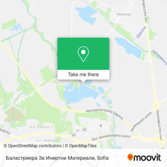 Карта Баластриера За Инертни Материали