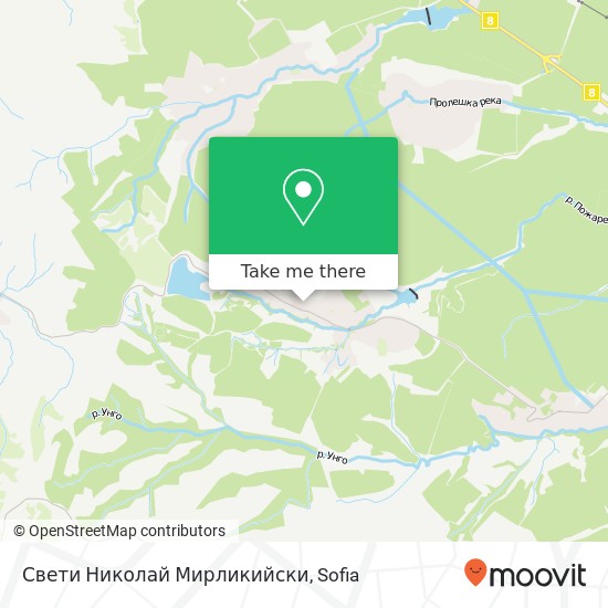 Свети Николай Мирликийски map