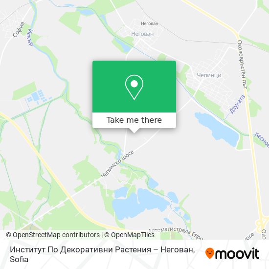 Институт По Декоративни Растения – Негован map