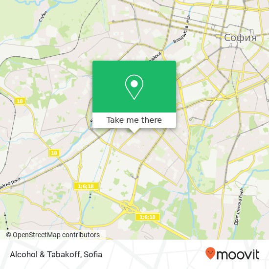 Alcohol & Tabakoff map
