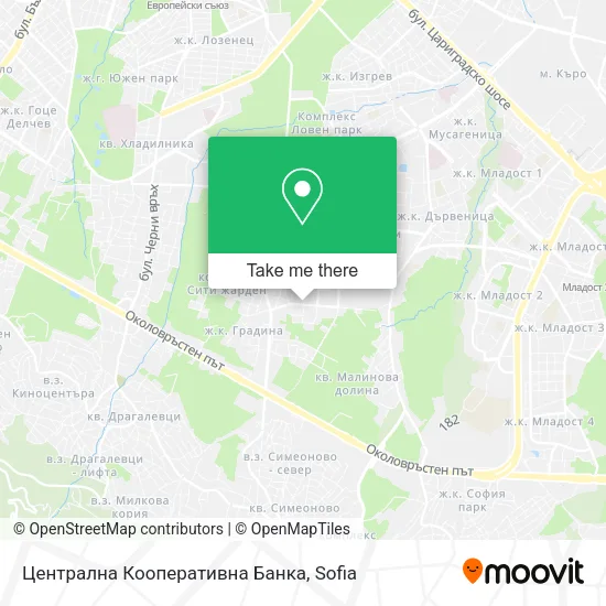Карта Централна Кооперативна Банка