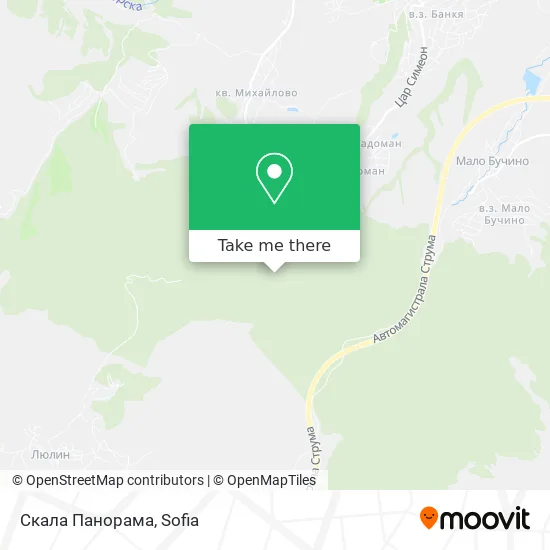 Карта Скала Панорама