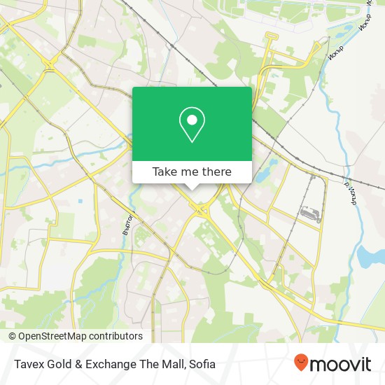 Tavex Gold & Exchange The Mall map