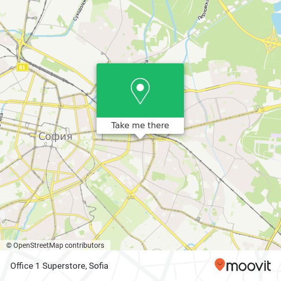 Office 1 Superstore map