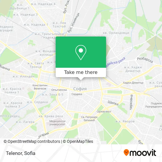 Карта Telenor