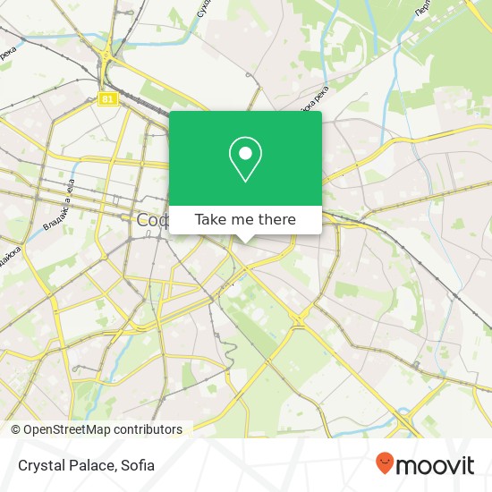 Crystal Palace map