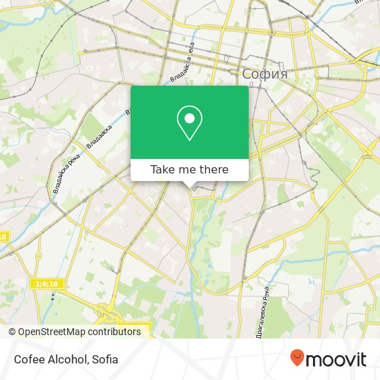 Cofee Alcohol map