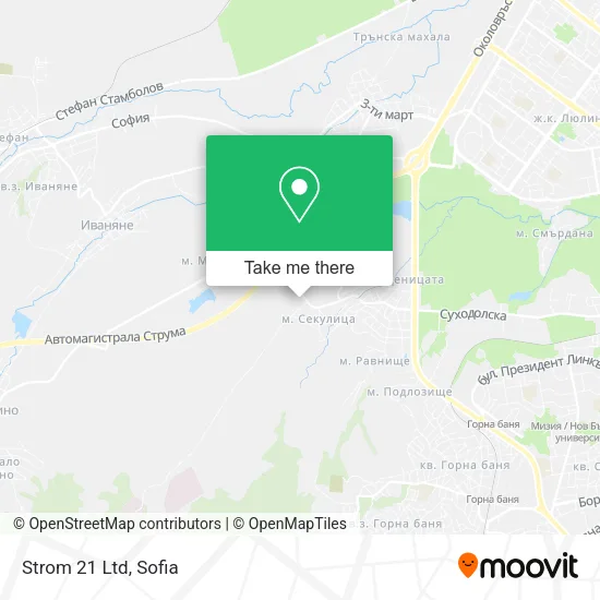 Карта Strom 21 Ltd