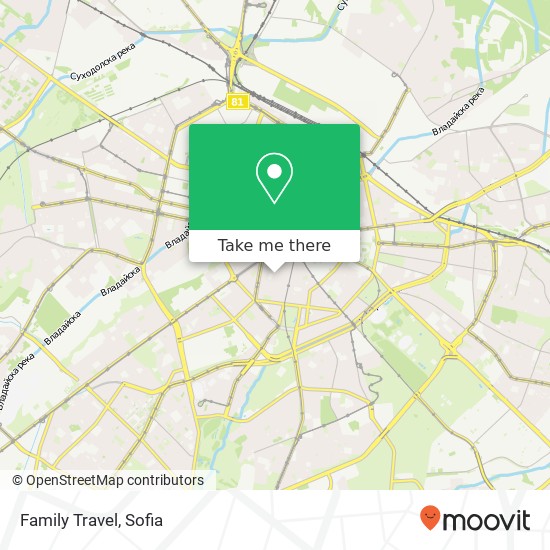 Family Travel map