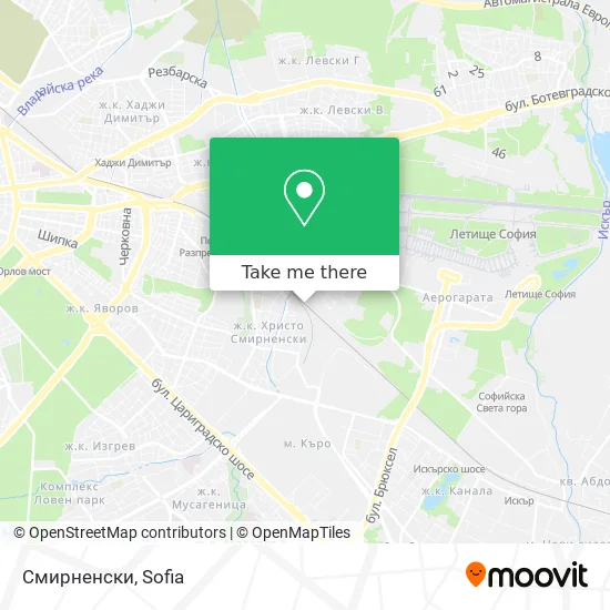 Карта Смирненски