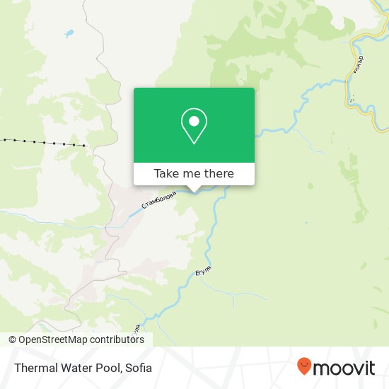 Thermal Water Pool map