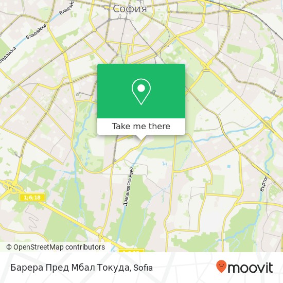 Барера Пред Мбал Токуда map