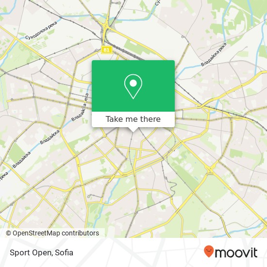 Sport Open map