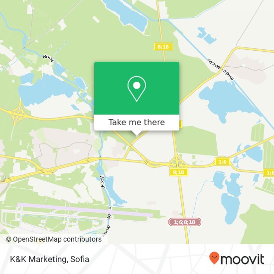 K&K Marketing map