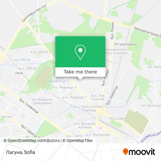 Лагуна map