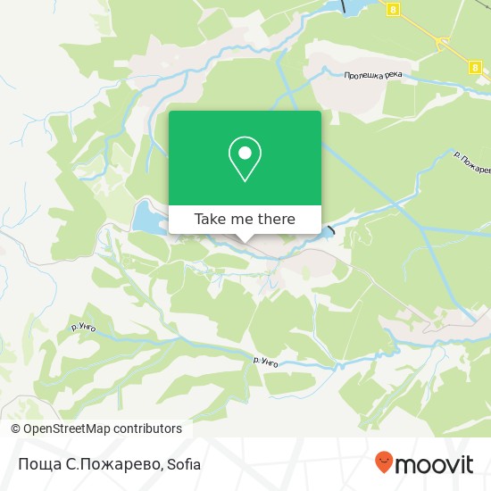 Поща С.Пожарево map