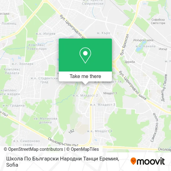 Карта Школа По Български Народни Танци Еремия
