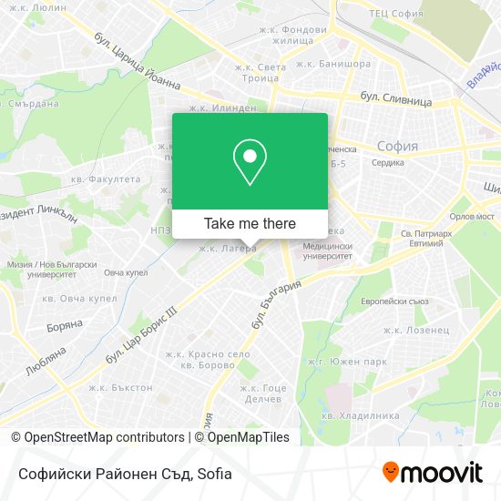 Софийски Районен Съд map