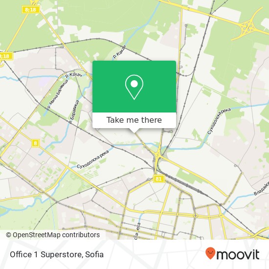 Office 1 Superstore map