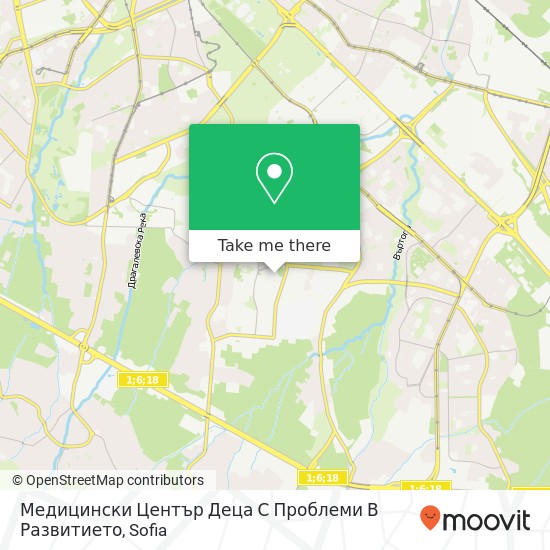 Медицински Център Деца С Проблеми В Развитието map