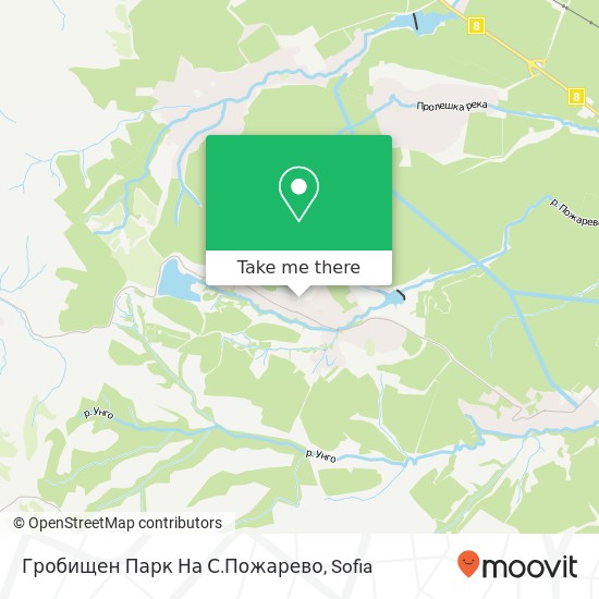 Гробищен Парк На С.Пожарево map