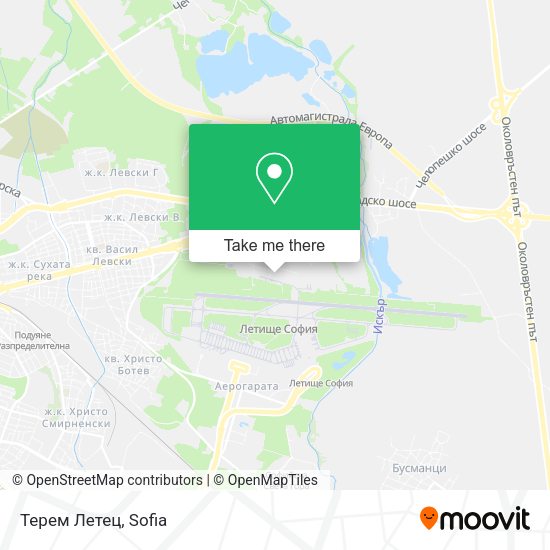 Карта Терем Летец