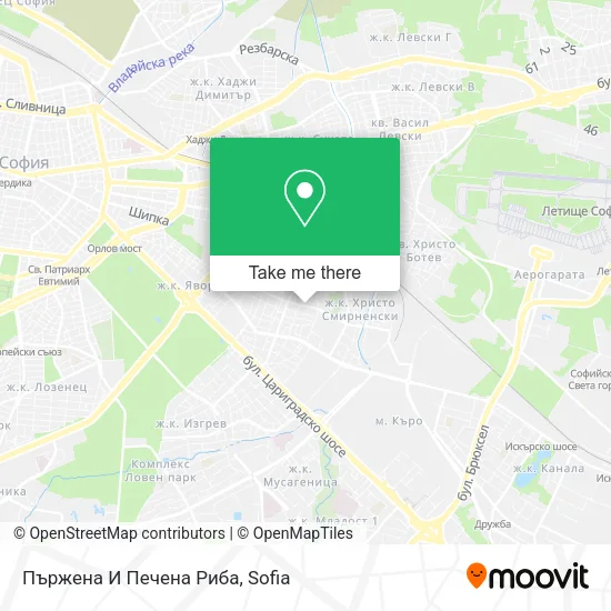 Карта Пържена И Печена Риба