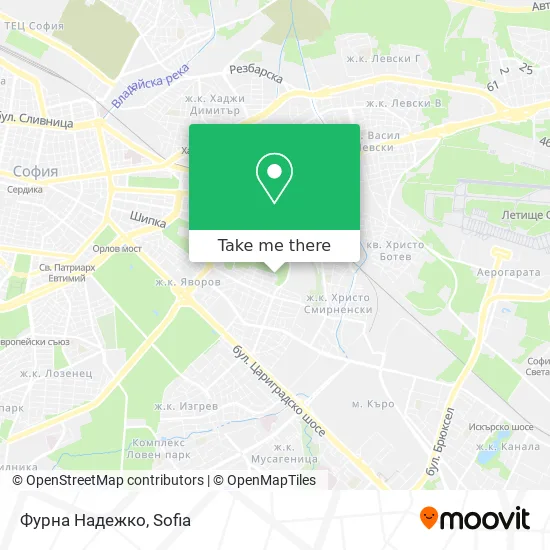 Карта Фурна Надежко