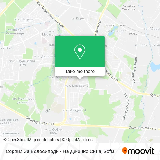 Карта Сервиз За Велосипеди - На Дженко Сина