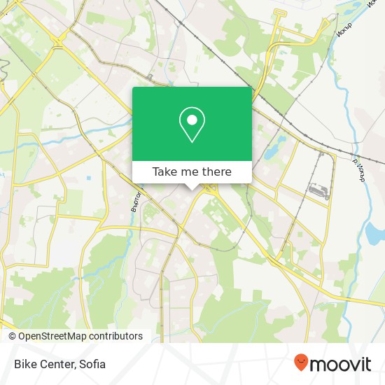 Bike Center map