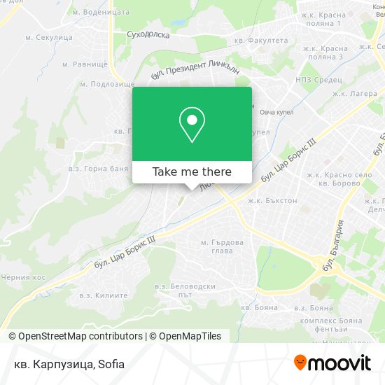 кв. Карпузица map