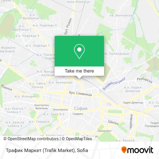 Карта Трафик Маркет (Trafik Market)