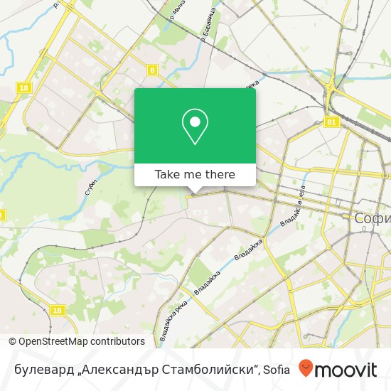 булевард „Александър Стамболийски“ map