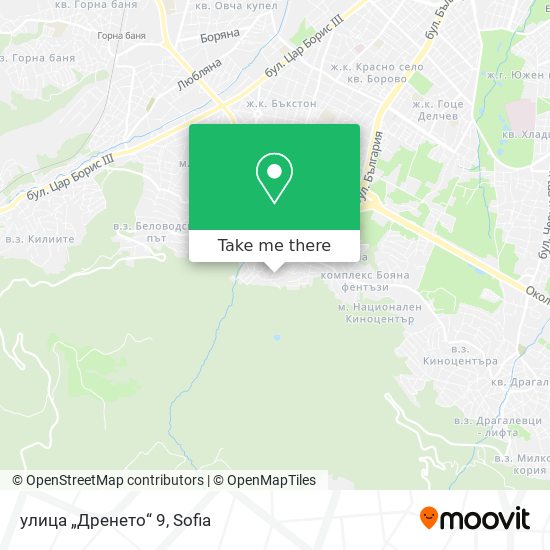 улица „Дренето“ 9 map