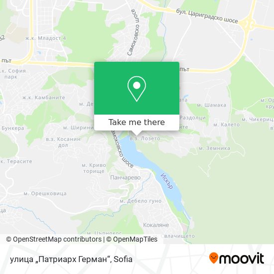 улица „Патриарх Герман“ map